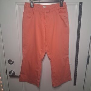 Vintage Y2K Cache Size 8 Pink Waist Ponte Sheath Pants